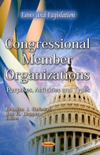 Book Cover for Congressional Member Organizations by Branden I Galloway, Jan G Hopper