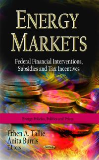 Book Cover for Energy Markets by Ethen A Tallie, Anita Burris