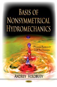 Book Cover for Basis of Nonsymmetrical Hydromechanics by A N Volobuev