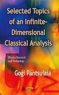 Book Cover for Selected Topics of an Infinite-Dimensional Classical Analysis by Gogi Pantsulaia
