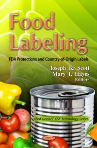 Book Cover for Food Labeling by Remy Jurenas, United States Government Accountability Office.