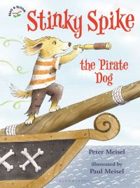 Book Cover for Stinky Spike the Pirate Dog by Peter Meisel