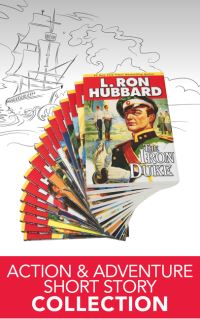 Book Cover for Action & Adventure Short Story Collection by L Ron Hubbard