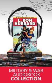 Book Cover for Military & War Short Story Audiobook Collection by L Ron Hubbard