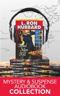 Book Cover for Mystery & Suspense Short Story Audiobook Collection by L Ron Hubbard