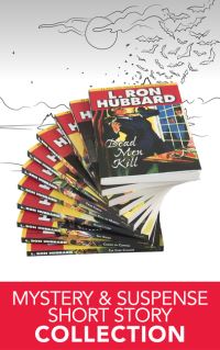 Book Cover for Mystery & Suspense Short Story Collection by L Ron Hubbard