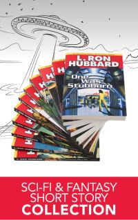Book Cover for Sci-Fi & Fantasy Short Story Collection by L Ron Hubbard