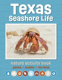 Book Cover for Texas Seashore Life Nature Activity Book by Waterford Press