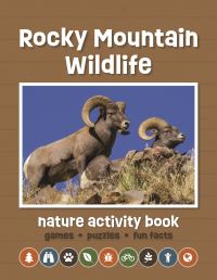 Book Cover for Rocky Mountain Wildlife Nature Activity Book by Waterford Press