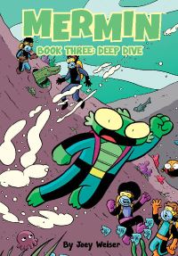 Book Cover for Mermin. Book Three Deep Dive by Joey Weiser