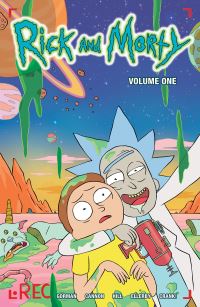 Book Cover for Rick and Morty. Volume 1 by Zac Gorman