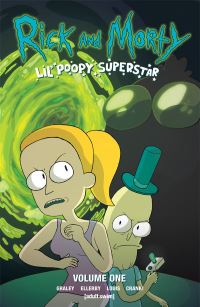 Book Cover for Rick and Morty by Sarah Graley