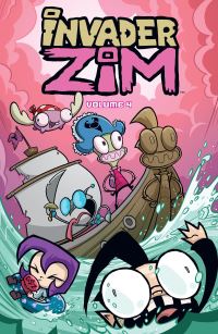 Book Cover for Invader ZIM Vol. 4 by Jhonen Vasquez