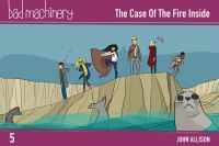 Book Cover for The Case of the Fire Inside by John Allison