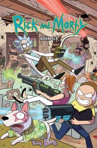 Book Cover for Rick and Morty Book Six by Kyle Starks, Tini Howard