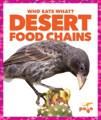 Book Cover for Desert Food Chains by Rebecca Pettiford
