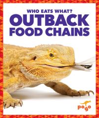Book Cover for Outback Food Chains by Rebecca Pettiford