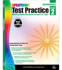 Book Cover for Spectrum Test Practice, Grade 2 by Spectrum, Carson Dellosa Education