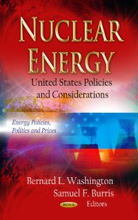 Book Cover for Nuclear Energy by Bernard L Washington, Samuel F Burris
