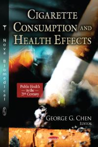 Book Cover for Cigarette Consumption & Health Effects by George G. Chen