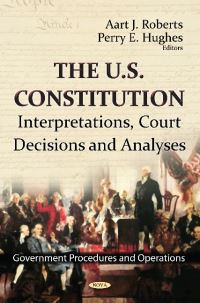 Book Cover for The U.S. Constitution by Aart J Roberts, Perry E Hughes