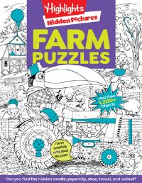 Book Cover for Farm Puzzles by Highlights