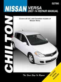 Book Cover for Nissan Versa (Chilton) by Haynes Publishing