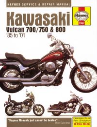 Book Cover for Kawasaki Vulcan 700/750 & 800 Motorcycle Repair Manual by 