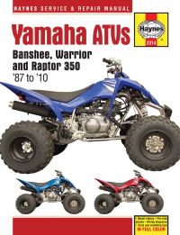 Book Cover for Yamaha Banshee, Warrior & Raptor 350 ATVs by 