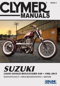 Book Cover for Suzuki LS650 Savage/Boulevard S40 1986-2015 by Ed Scott