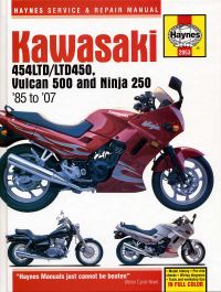 Book Cover for Kawasaki 454 LTD, Vulcan 500 & Ninja Motorcycle Repair Manual by 