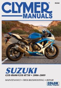 Book Cover for Suzuki GSX-R600/GSX-R750, 2006-2009 by Ed Scott