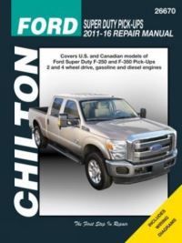Book Cover for Ford Super-Duty Pick-Ups ('11-'16) (Chilton) by Haynes Publishing