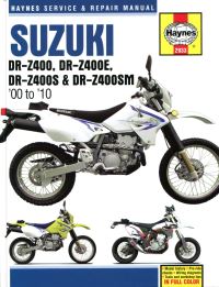 Book Cover for Suzuki DR-Z400, DR-Z400E, DR-Z400S & DR-Z400SM (00 to 10) by Haynes Publishing
