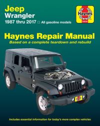Book Cover for Jeep Wrangler ('87-'17) by Haynes Publishing
