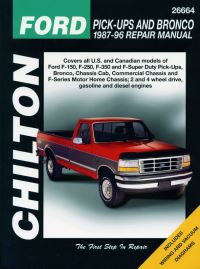 Book Cover for Ford Pick-Ups & Bronco ('80- '96) (Chilton) by Haynes Publishing
