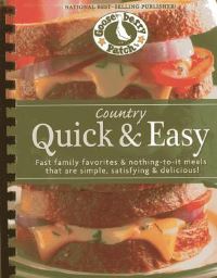 Book Cover for Country Quick & Easy by Gooseberry Patch