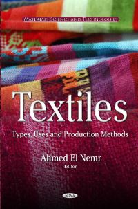 Book Cover for Textiles by Ahmed ElNemr