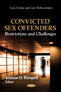 Book Cover for Convicted Sex Offenders by Joanne D Rimpell, Library of Congress Congressional Research Service