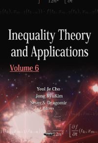 Book Cover for Inequality Theory & Applications by Yeol Je Cho, Jong Kyu Kim, Sever S Dragomir