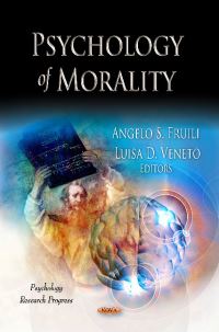 Book Cover for Psychology of Morality by Angelo S. Fruili, Luisa D. Veneto