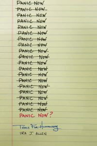 Book Cover for Panic Now? by Ira J Allen