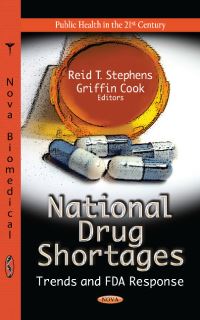 Book Cover for National Drug Shortages by Reid T. Stephens, Griffin Cook