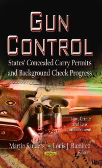 Book Cover for Gun Control by Martin Sanders, Louis J Ramirez