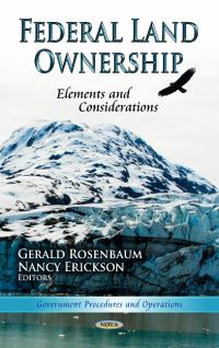 Book Cover for Federal Land Ownership by Gerald Rosenbaum, Nancy Erickson