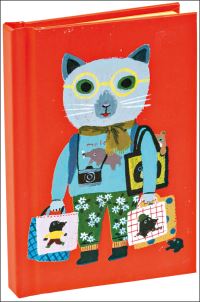 Book Cover for teNeues - Mini Notebook: Cat Tourist, Hardcover, 120 Dot-Grid Pages With Lay Flat Binding by teNeues