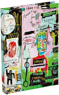 Book Cover for teNeues - Mini Sticky Book: In Italian by Jean-Michel Basquiat, Sticky Notes, Hardcover Notepad, Pocket-Sized - 130 Full Color Sticky Notes Inside by teNeues