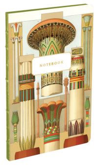 Book Cover for Ancient Egypt Columns-Albert Racinet Small Bullet Journal by 