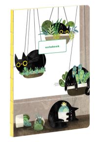 Book Cover for Caturday A5 Notebook by 