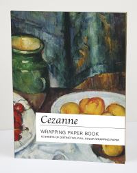 Book Cover for teNeues - Wrapping Paper Book: Cezanne, Paperback Book, Folded, Preforated Pages by teNeues